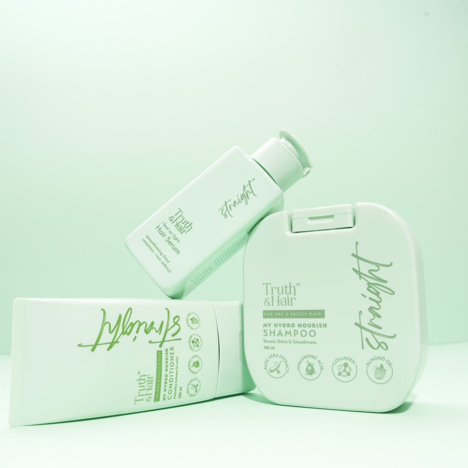 Smooth Un-Frizzy Straight Hair