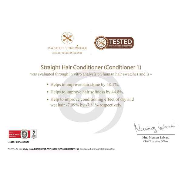 Moisturizing Conditioner - Straight Hair