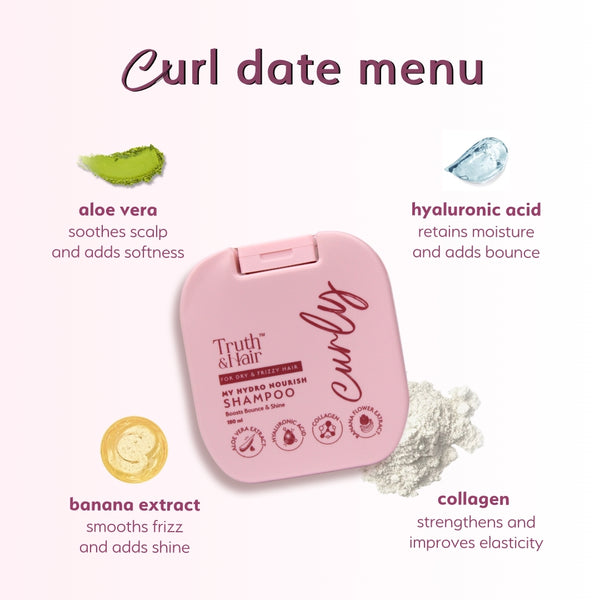 Hydro Nourish Shampoo - Curly Hair