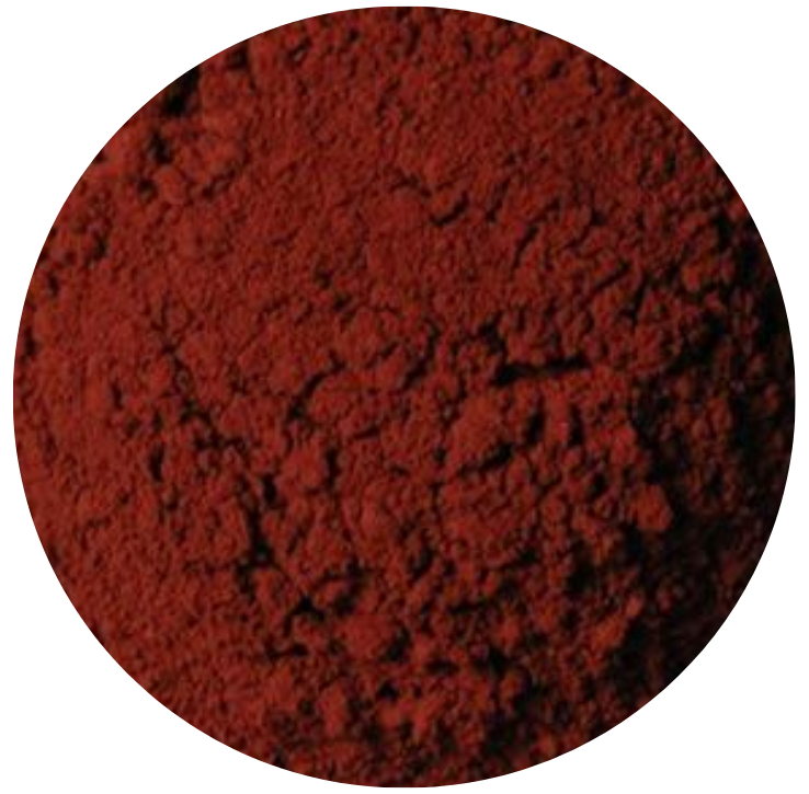 mineral iron oxide